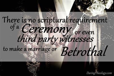 Betrothal. What is it Biblically? | Daring Theology