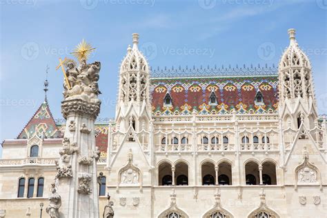 Very Beautiful And Colorful Street In Budapest The Capital Of Hungary