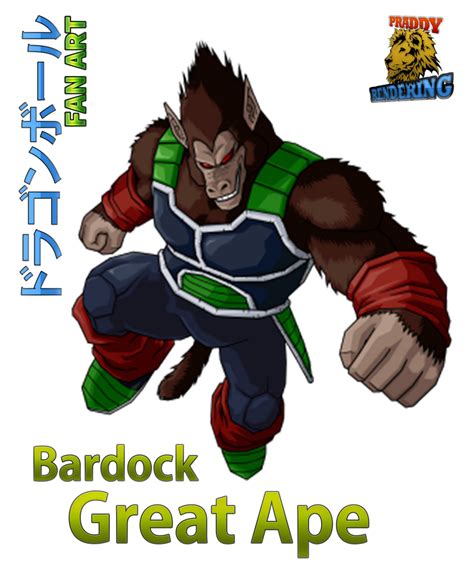 Bardock Great Ape by PraddyRender on DeviantArt