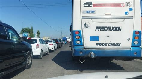 Choque en la Federal Puebla Tehuacán provoca tráfico hoy