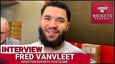 Fred Vanvleet Houston Rockets Vs Miami Heat Postgame Nba