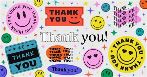 Thank You Word Bubble Royalty Free Vector Image