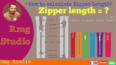 Zipper Length How To Calculate Zipper Length By Front Back