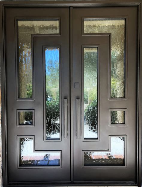 Modern Entry Doors Double Front Doors Custom Design Scottsdale