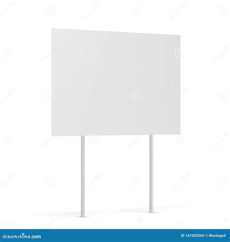 Blank Yard Sign Royalty-Free Illustration | CartoonDealer.com #139656282