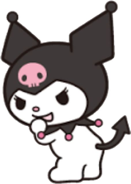 Kuromi Cute Cartoon Character Adorable Mascot Design Png Png All