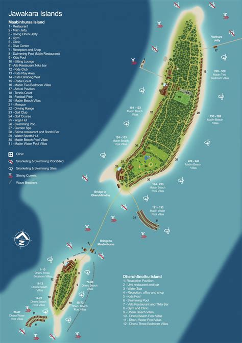 JAWAKARA Island Map Simply Maldives Holidays