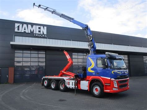 Volvo FM 13 FM 13 420 8x4 Tridem Euro 6 HMF 1820 K5 JOAB Haakarm