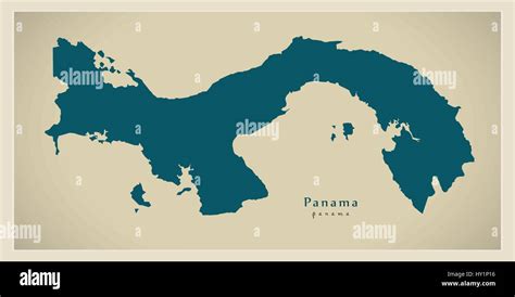 Mapa De Las Provincias De Panama Immagini E Fotografie Stock Ad Alta