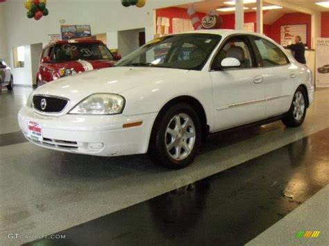 2001 Vibrant White Mercury Sable Ls Sedan 22270307