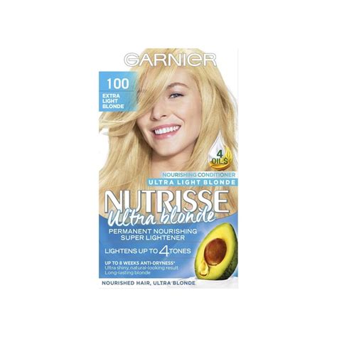 Garnier Nutrisse Extra Light Blonde Permanent Hair Dye