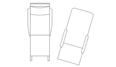 2d Layout Of Lounge Chairs Cad Blocks In Autocad Dwg File Cadbull