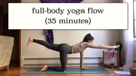 Full Body Yoga Flow 35 Minute Class Youtube