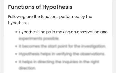 Solution Hypothesis Research Methodology Studypool