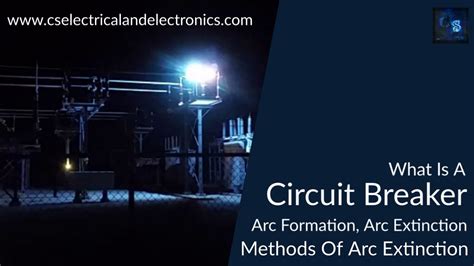 What Is Circuit Breaker Arc Formation Arc Extinction Methods