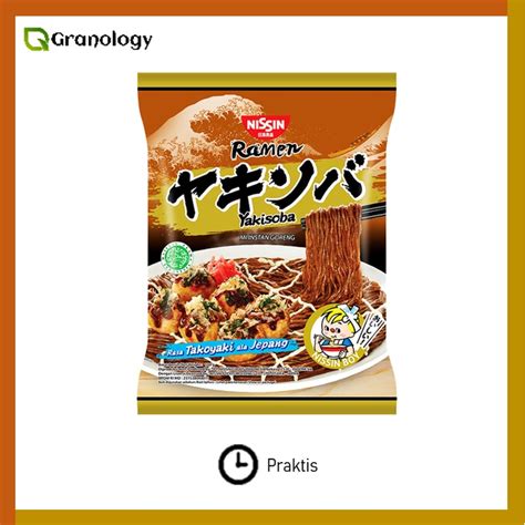 Nissin Gekikara Ramen Instant Noodles Jumbo 104 Gram Yakisoba Takoyaki