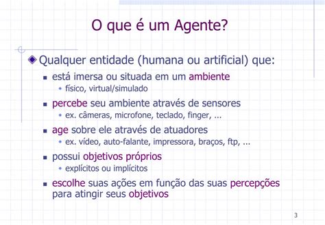 O Que Significa Agentes - PPT - Introdução aos Agentes Inteligentes PowerPoint Presentation, free ...