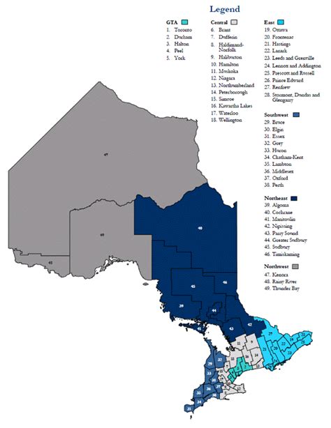 Regions - Ontario