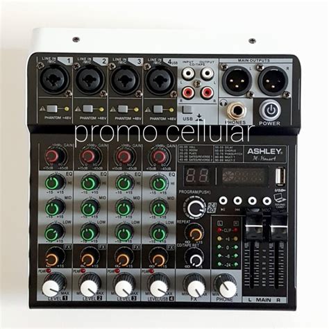 Jual Mixer Ashley 4 Channel M House4 Mhouse4 M House 4 Bluetooth