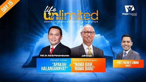 LIVE HARI KE 14 KKR NET LIFE UNLIMITED 2023 Hope Channel