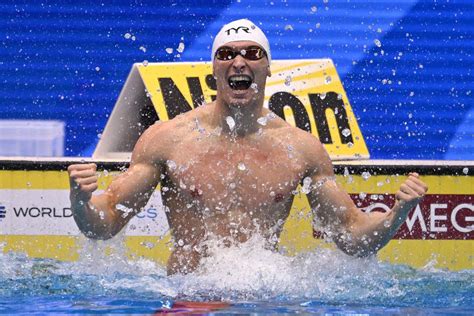 Mondiaux de natation Maxime Grousset champion du monde sur 100 mètres