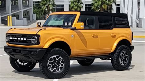 2022 Ford Bronco Outer Banks Custom For Sale At Auction Mecum Auctions