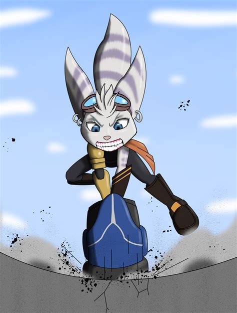 Rivet The Lombax By Growler17 On Deviantart