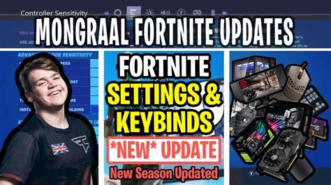 Mongraal Fortnite Settings Keybinds Sensitivity Gear And Setup Youtube