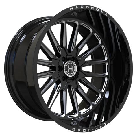 Hardcore Offroad HC24 20x10 19 Black Milled HC2420108165GBM 19