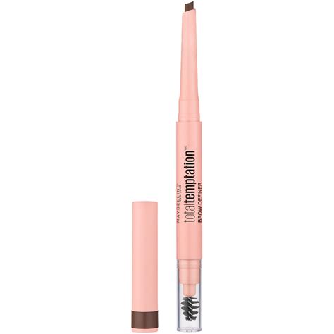 Maybelline Total Temptation Eyebrow Definer Pencil Medium Brown 0005oz Brickseek