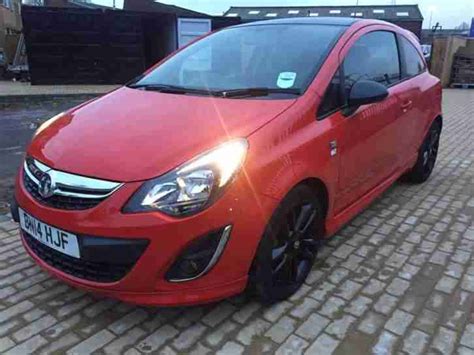 Vauxhall Corsa D L Limited Edition Red Car For Sale