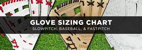 Baseball Glove and Fastpitch Glove Sizing Chart: Find Your Perfect Fit ...