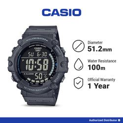 Jual JAM TANGAN PRIA CASIO AE 1200WHB 1B AE 1200WHB 1BDR HITAM