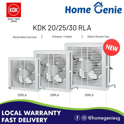 Kdk 202530cm Reversible Two Way Wall Mounted Ventilating Fan With