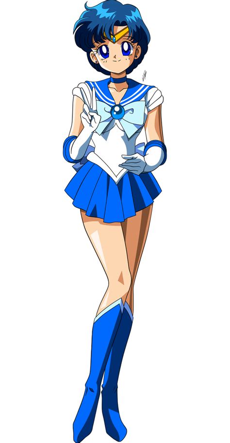 Sailor Mercury By Krizart Da On Deviantart Sailor Mercury Sailor