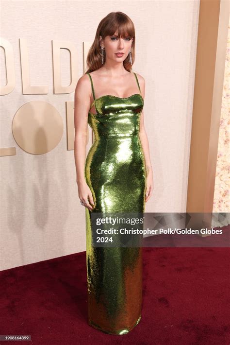 Taylor Swift At The 81st Golden Globe Awards Held At The Beverly