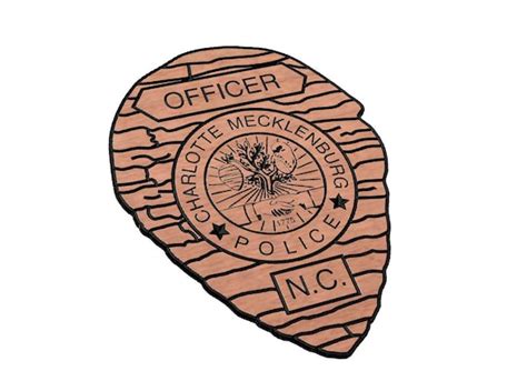 Charlotte Mecklenburg Police Badge SVG - Etsy