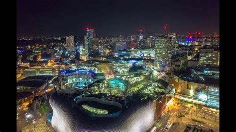 Birmingham City Night Hyperlapse Youtube