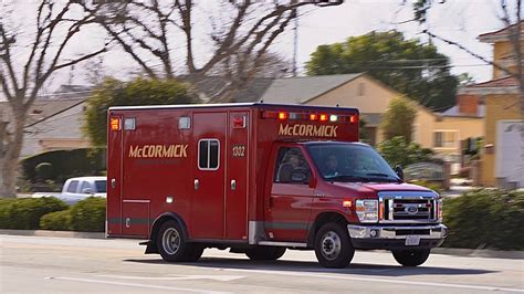 Mccormick Ambulance Unit 1302 Responding YouTube