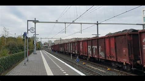 DBC 6455 Met Walsdraadtrein Langs Groningen Europapark En DBC 6413 Met