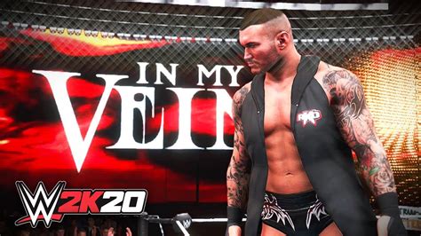 Wwe 2k20 Randy Orton Full Entrance Wrestlemania 35 Arena Youtube