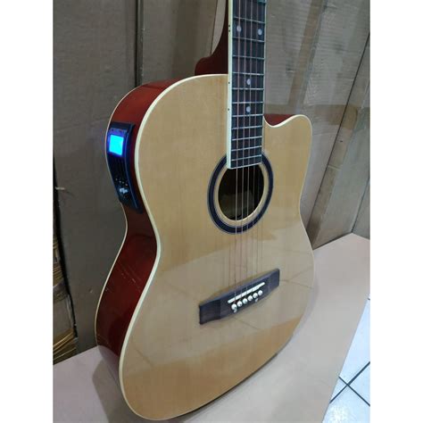 Jual Gitar Akustik Elektrik Merk Cowboy Original Aw Equalizer Tuner