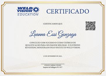 Curso De Soldagem Mig Mag E Eletrodo Revestido Instituto Weld Vision