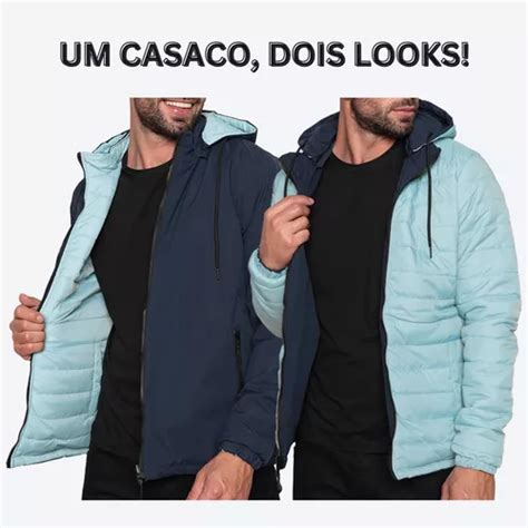 Casaco Jaqueta Blusa De Frio Bobojaco Puffer Masculina Frio Frete Gr Tis