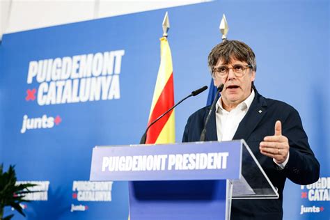 Puigdemont Anuncia Que Presentar Candidatura A La Presidencia De La