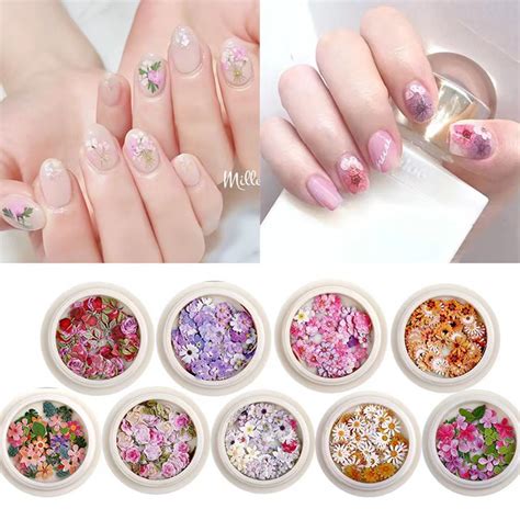 Jual Rose Daisy Flower Ultra Thin Dekorasi Nailart D Flower Thin Paper