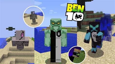 INCRIVEL NOVA ADDON DE BEN 10 CLASSICO PARA MINECRAFT VARIOS