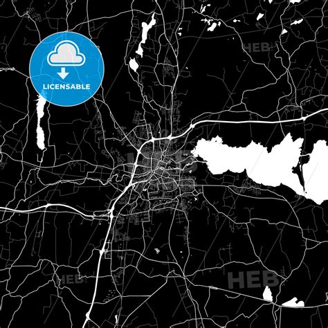 Area map of Örebro, Sweden - HEBSTREITS