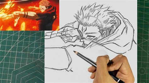 How To Draw Sukuna Use Fire Arrow 🔥 Jujutsu Kaisen Season 2 Youtube