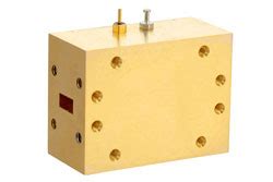 WR 28 Waveguide Low Noise Amplifier Ka Band 26 5 GHz To 40 GHz 22 DB